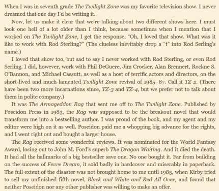 Fattest Leech GRRM Arm Rag failure