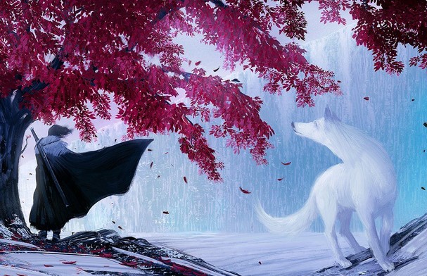 Jon Snow Crow by Ralph Damian