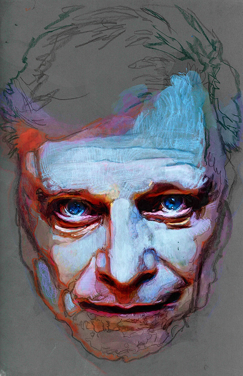 Harlan Ellison by Bill Seinkoweicz